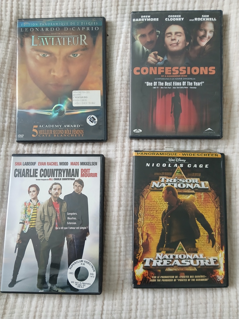 (2/15$)Assorted Movie DVD Pack